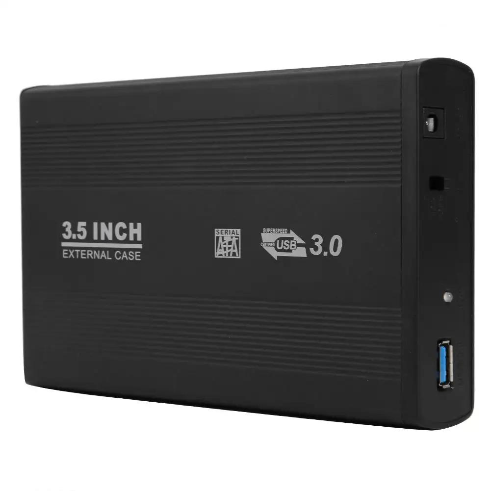 3.5 inch SATA to USB3.0 USB 2.0 HDD Box SSD Case Hard Disk Case External Hard Drive Enclosure Box